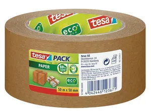 Csomagolószalag "tesapack® 57180", ökológiai, 50 mm x 50 m, TESA