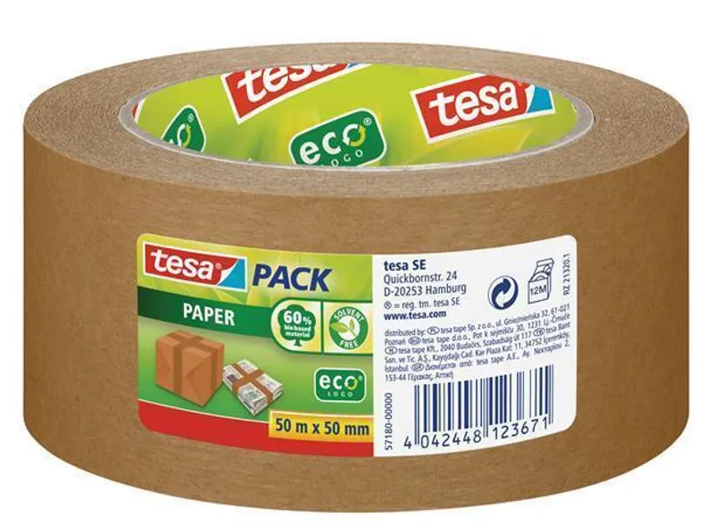Termék főképe Balící páska "tesapack® 57180", ekologická, 50 mm x 50 m, TESA