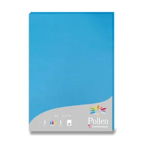 Színes levélkártya Clairefontaine kék, A4 [25 db]
