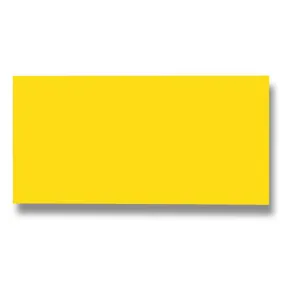Clairefontaine színes levélkártya sárga, DL [25 db.]
