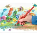 Színes zsírkréta "Ergo Soft", 12 szín, háromszög alakú, STAEDTLER