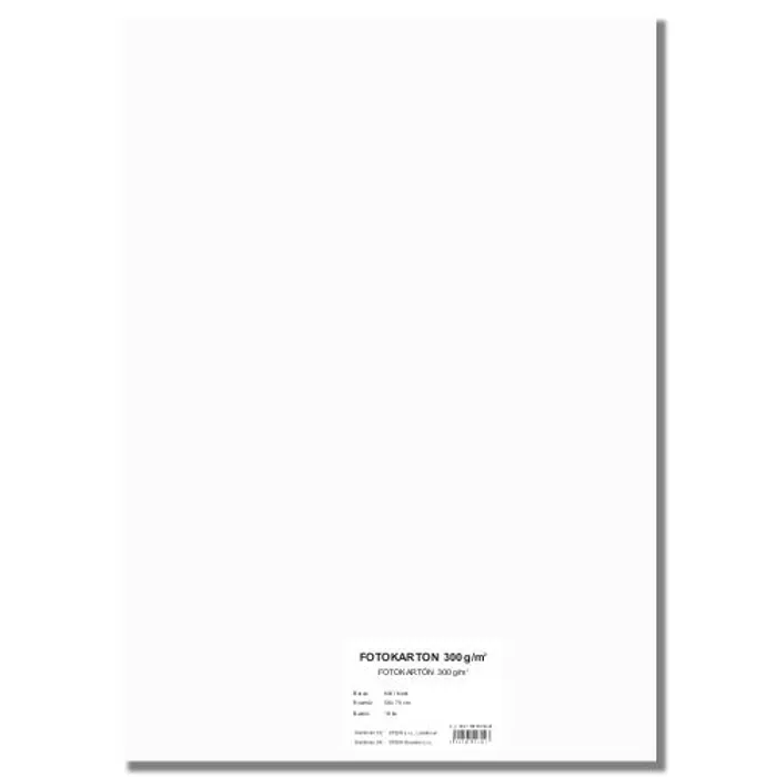 Termék főképe Barevný karton EXTRA 300g 50x70cm bílý [10 listů]