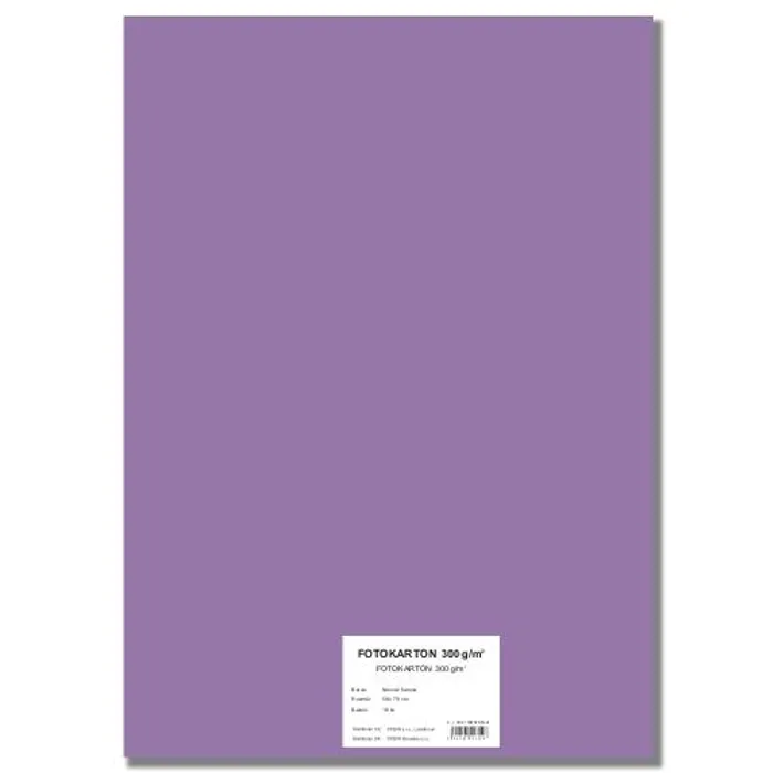 Termék főképe Barevný karton EXTRA 300g 50x70cm fialový [10 listů]