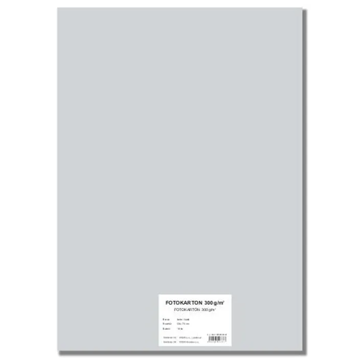 Termék főképe Barevný karton EXTRA 300g 50x70cm šedý [10 listů]