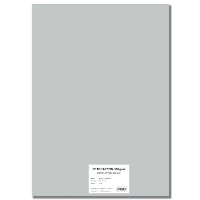 Termék főképe Barevný karton EXTRA 300g 50x70cm stříbrný [10 listů]