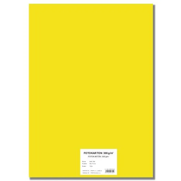 Termék főképe Barevný karton EXTRA 300g 50x70cm žlutý [10 listů]