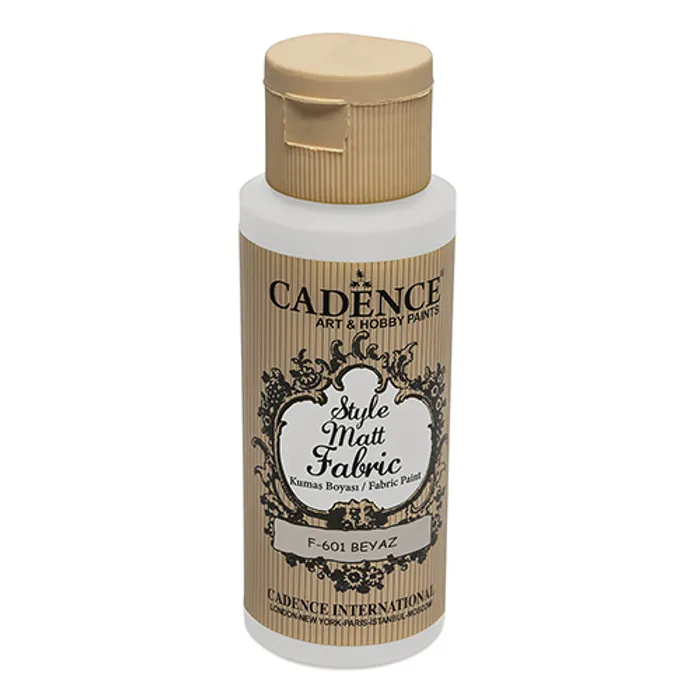 Termék főképe Barvy na textil Cadence Style Matt bílá, 59 ml