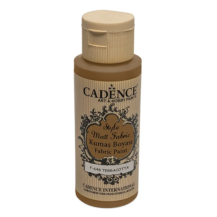 Termék főképe Barvy na textil Cadence Style Matt cihlová, 59 ml