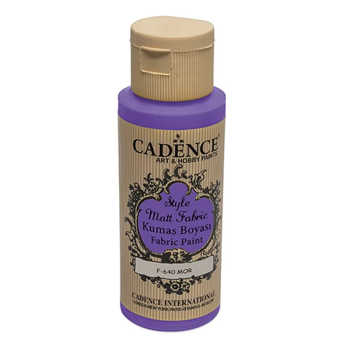 Termék főképe Barvy na textil Cadence Style Matt fialová, 59 ml