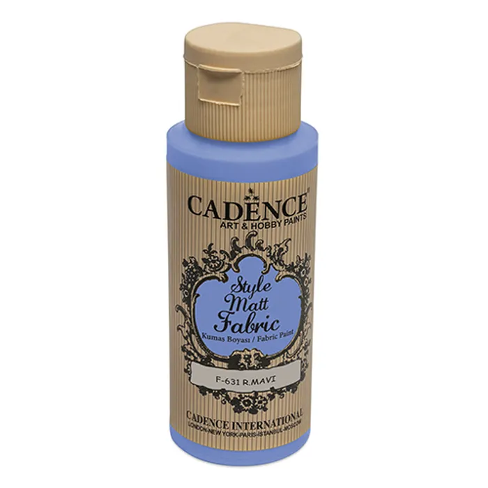 Termék főképe Barvy na textil Cadence Style Matt modrá, 59 ml