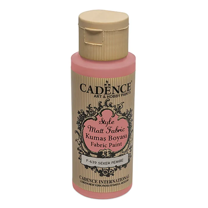 Termék főképe Barvy na textil Cadence Style Matt růžová, 59 ml