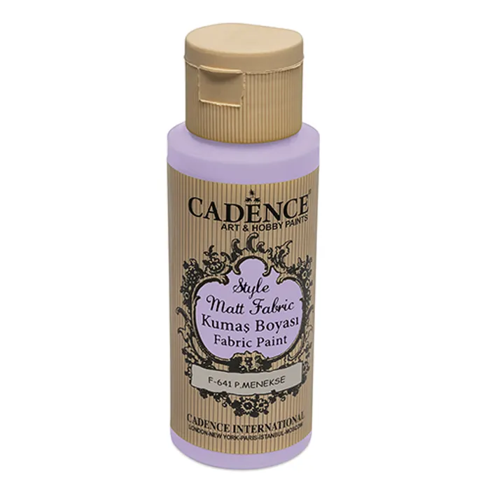 Termék főképe Barvy na textil Cadence Style Matt sv. fialová, 59 ml