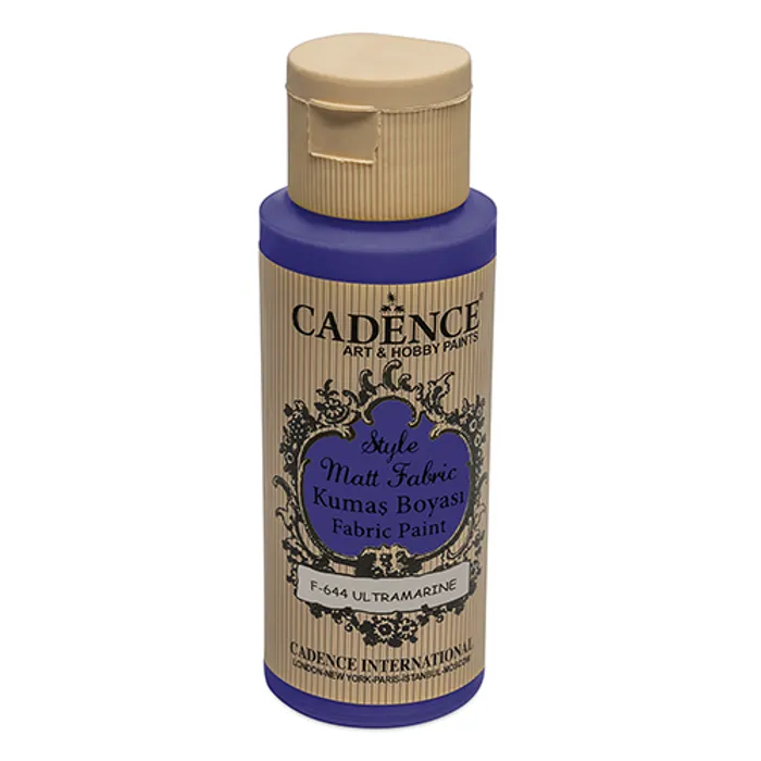 Termék főképe Barvy na textil Cadence Style Matt tm. modrá, 59 ml