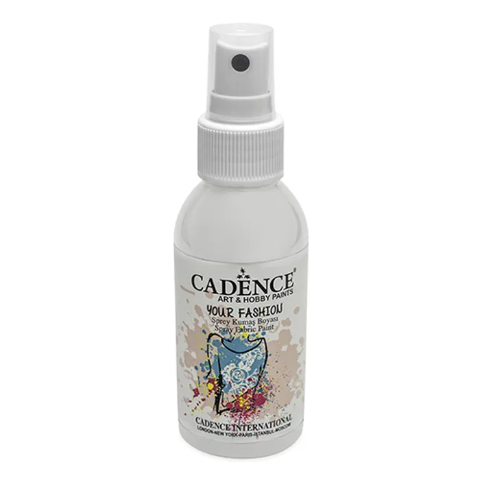 Termék főképe Barvy na textil Cadence Your Fashion, bílá, 100 ml