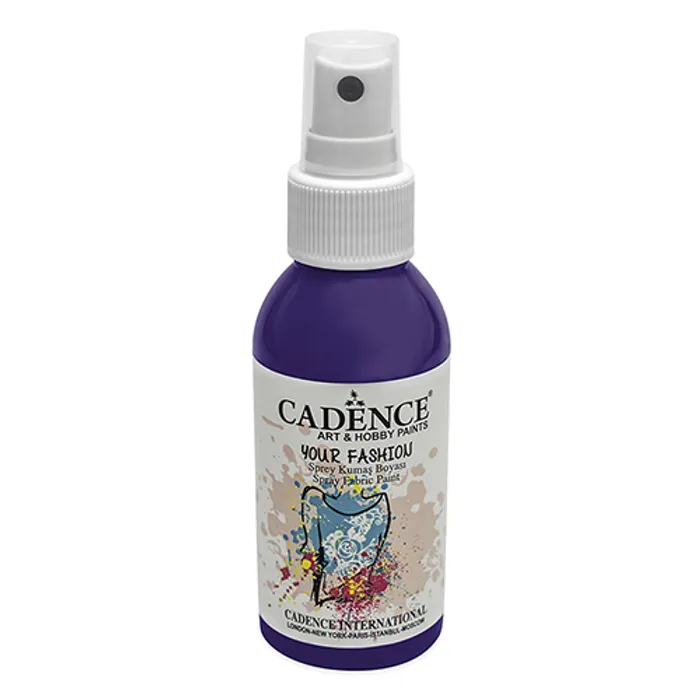 Termék főképe Barvy na textil Cadence Your Fashion, fialová, 100 ml