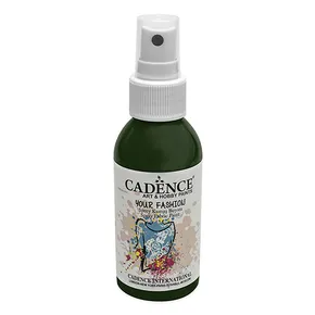 Cadence Your Fashion textilfesték, sötétzöld, 100 ml