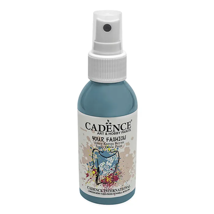 Termék főképe Barvy na textil Cadence Your Fashion, tyrkysová, 100 ml