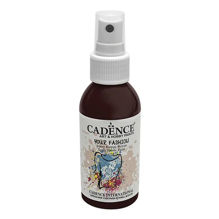 Termék főképe Barvy na textil Cadence Your Fashion, vínová, 100 ml