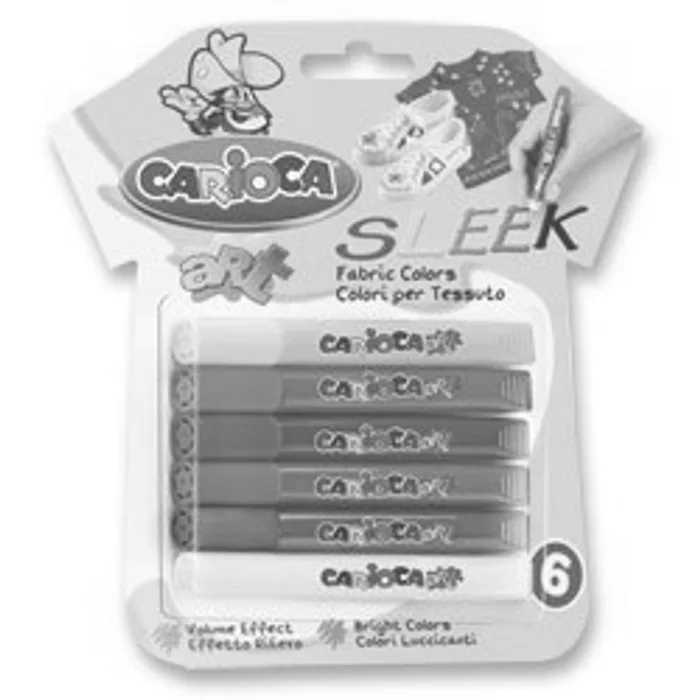 Termék főképe Barvy na textil Pop Fabric Paint - Sleek 6 x 10,5 ml
