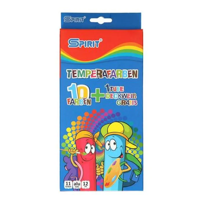 Termék főképe Barvy temperové Spirit 12 ml - sada 11 ks