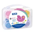 Vizes ujjfestékek MILAN - 6 metál szín, 100 ml