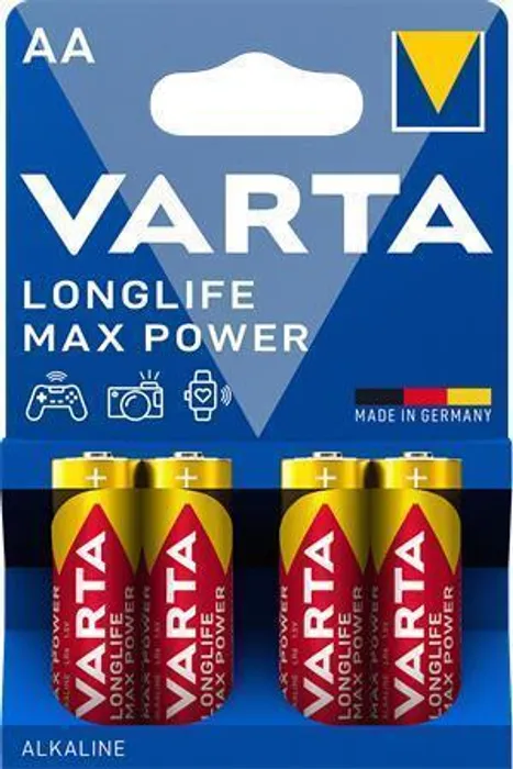 Termék főképe Baterie, AA (tužková), 4 ks, VARTA "MaxTech"