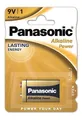 Akkumulátor Alkáline power, 9V, 1 db, PANASONIC