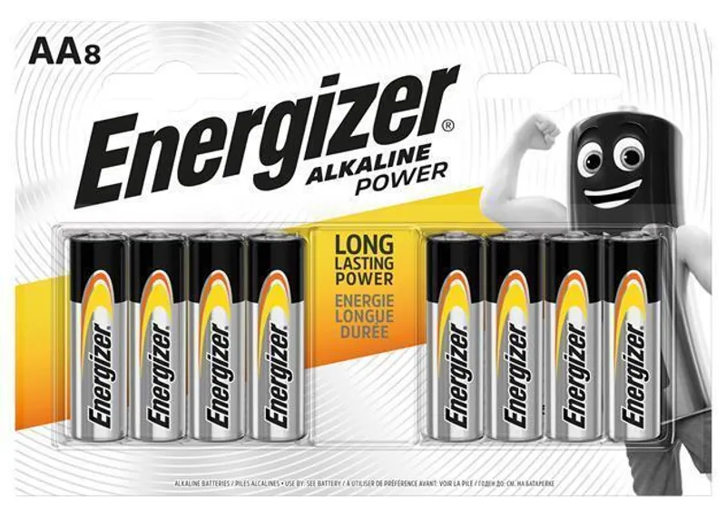 Termék főképe Baterie "Alkaline Power", AA (tužková), 8 ks, ENERGIZER