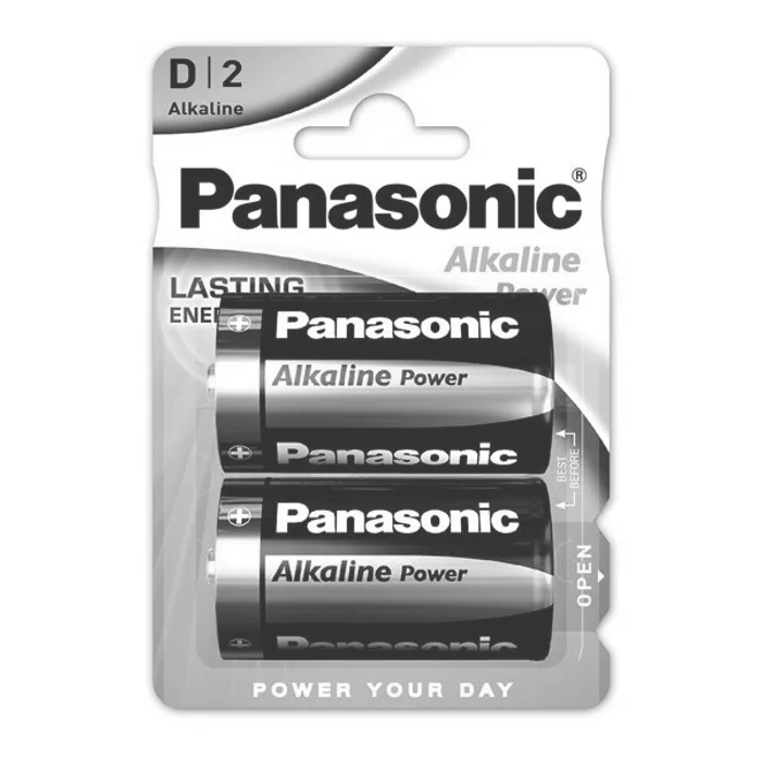 Termék főképe Baterie Panasonic Alkaline Power D, 2 ks