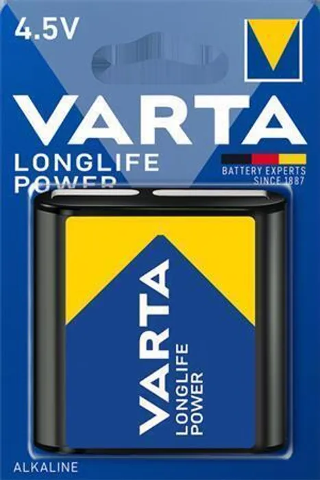 Termék főképe Baterie plochá 3LR12, 4,5 V, 1 ks v balení, VARTA "High Energy"