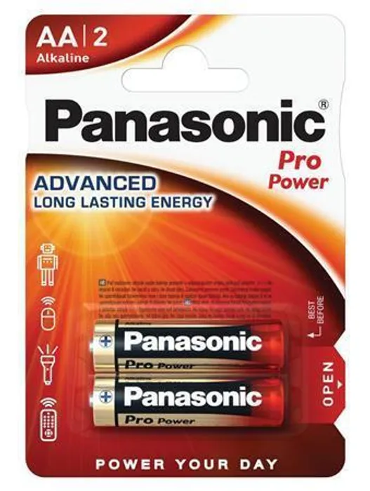Termék főképe Baterie "Pro power", AA 2 ks, PANASONIC