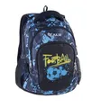 Batoh "Teens Blue Football", modrá-černá, 23l, PULSE