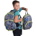 "Teens Grey Ice" hátizsák, szürke, 2in1, laptop rekesz és audio csatlakozó, PULSE