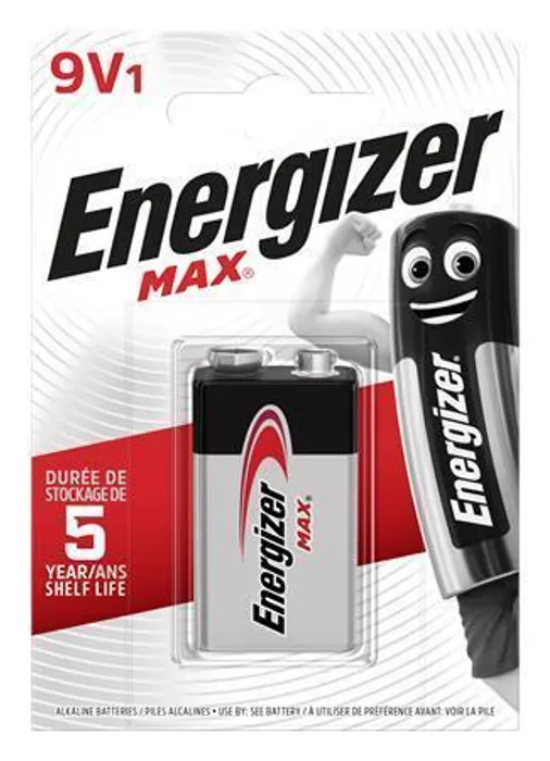 Termék főképe Batterie, 9V, 1 db, ENERGIZER "Max"