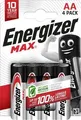 Elem, AAA (mikroceruza), 4 db, ENERGIZER Max