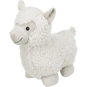 Be Eco Alpaca EYLEEN, hangos plüss játék kutyáknak, 26 cm, fehér