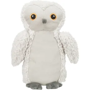 Be Eco bagoly EMILY, hangos plüss játék kutyáknak, 28 cm, fehér