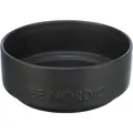 BE NORDIC kerámia tál, fekete 1,2 l/ o 18 cm