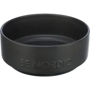 BE NORDIC kerámia tál, fekete 1,2 l/ o 18 cm