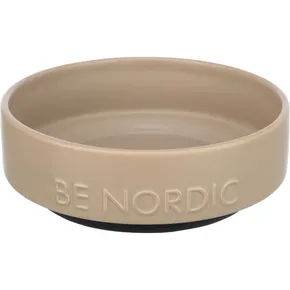 BE NORDIC kerámia tál, szürkésbarna 0,5 l/ o 16 cm