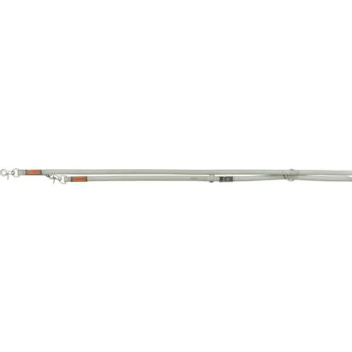 Termék főképe BE NORDIC kožené přepínací vodítko - světle šedá L-XL:2,00m/25mm