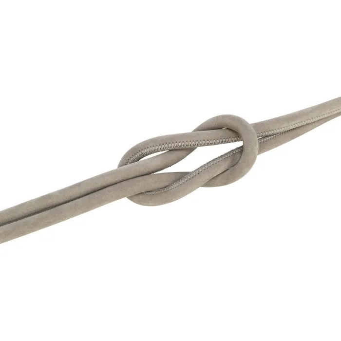Termék főképe BE NORDIC kulaté kožené vodítko XS-L: 1.20 m/ 8 mm, šedá