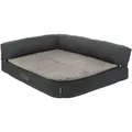 BENDSON Vital kanapé 1/2 éllel, sötétszürke/világosszürke 80 x 60 cm