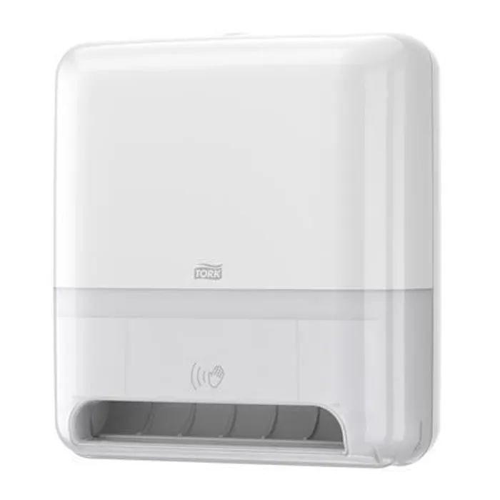 Termék főképe Bezdotykový zásobník na ručníky v roli Matic-Box TORK 551100 bílý H1 [1 ks]