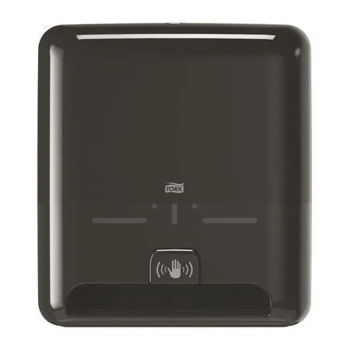 Termék főképe Bezdotykový zásobník na ručníky v roli Matic-Box TORK 551108 černý H1 [1 ks]