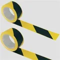 Következő termékkép Biztonsági szalag, sárga-fekete, nem tapadó, 200 m, 7 cm