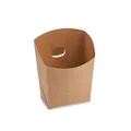Zsírálló krumplis doboz (PAP) kraft `100g` [50 db]