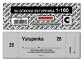 Következő termékkép Bločková vstupenka 1-100 ET300