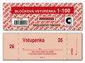 Következő termékkép Bločková vstupenka 1-100 ET300