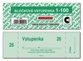 Következő termékkép Bločková vstupenka 1-100 ET300